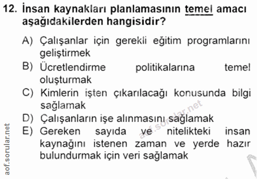 Soru 12