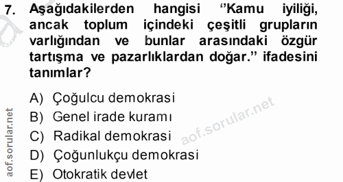 Soru 7