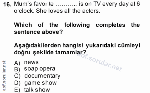 Soru 16