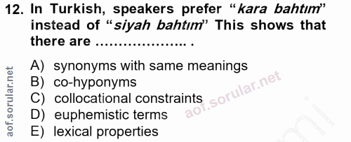 Soru 12