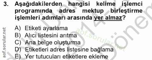 Soru 3