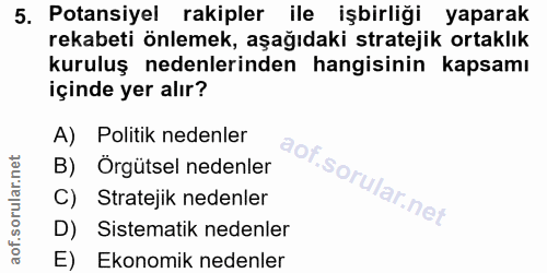 Soru 5