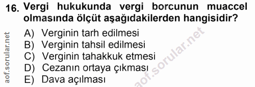 Soru 16