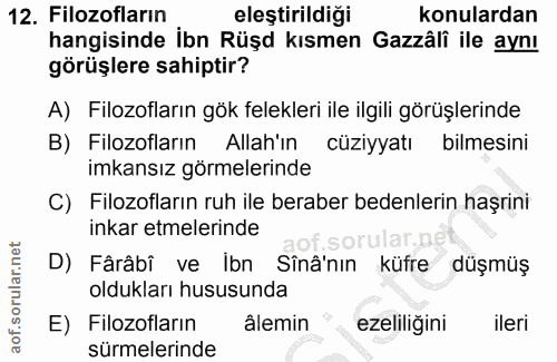 Soru 12