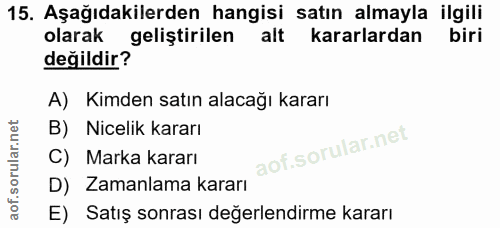 Soru 15