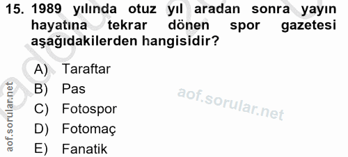 Soru 15