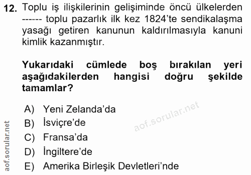 Soru 12