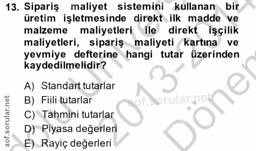 Soru 13