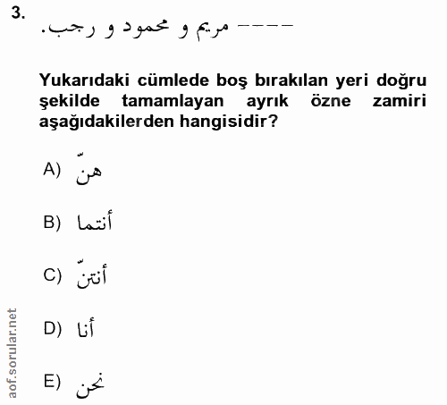Soru 3