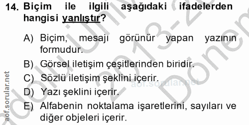Soru 14