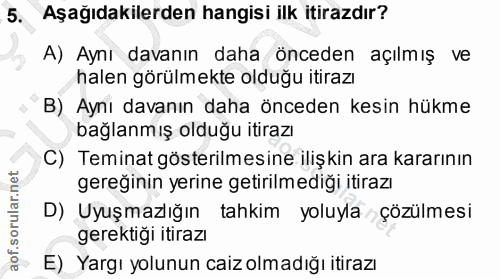 Soru 5