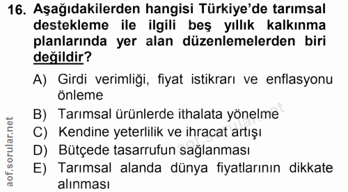 Soru 16