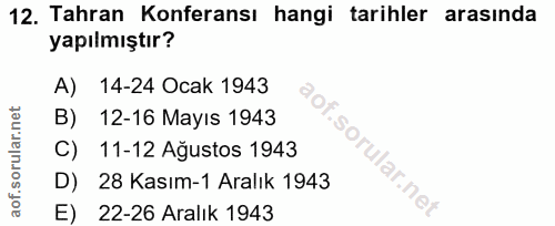 Soru 12