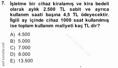 Soru 7
