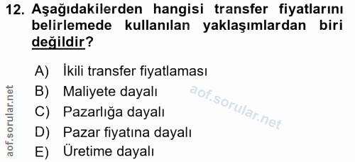 Soru 12