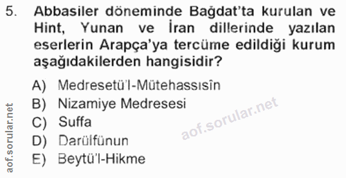 Soru 5