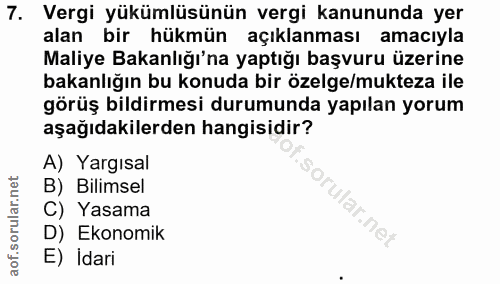 Soru 7