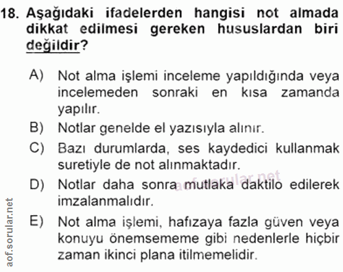 Soru 18