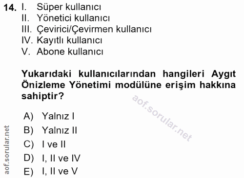Soru 14