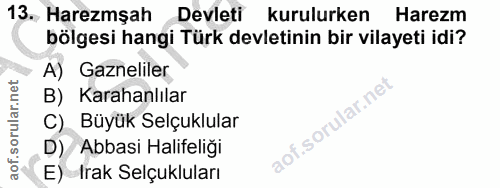 Soru 13