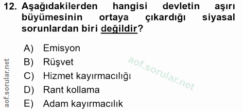 Soru 12