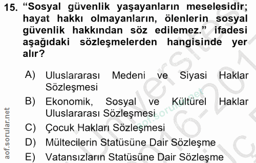 Soru 15