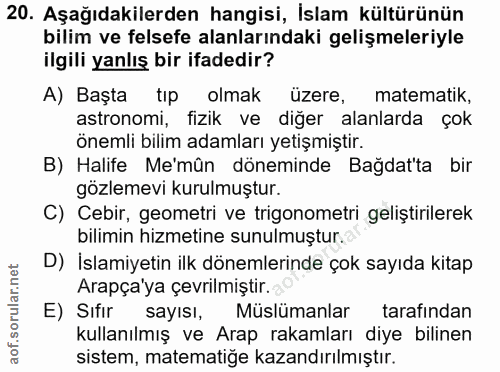Soru 20