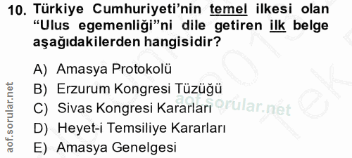 Soru 10