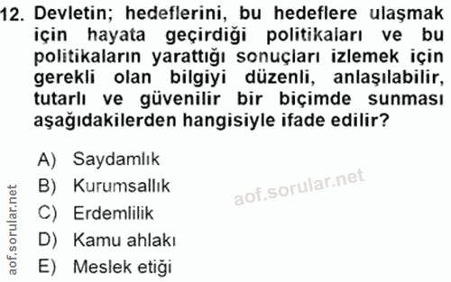 Soru 12