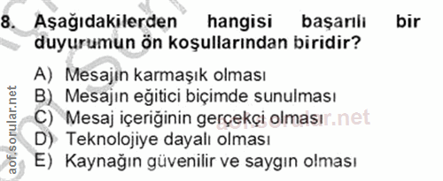 Soru 8