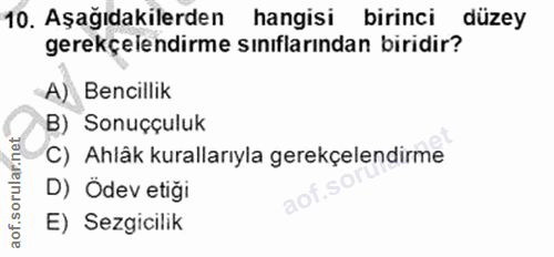 Soru 10