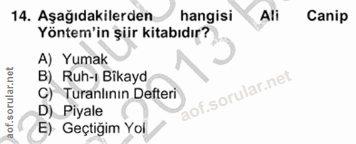 Soru 14