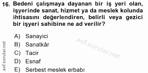 Soru 16