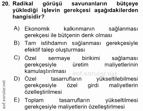 Soru 20