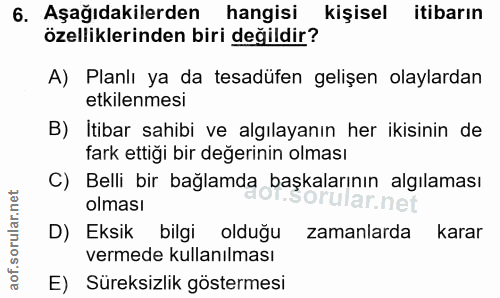 Soru 6