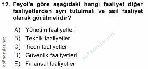 Soru 12