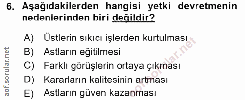 Soru 6