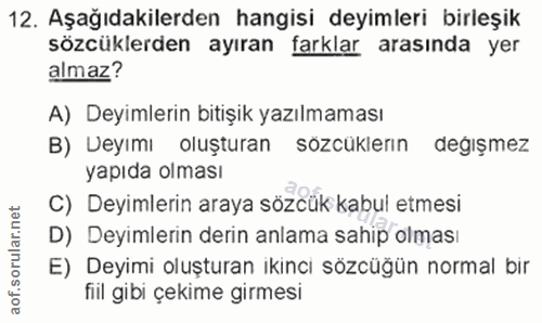 Soru 12
