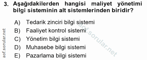 Soru 3
