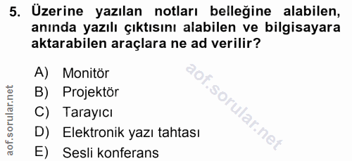 Soru 5