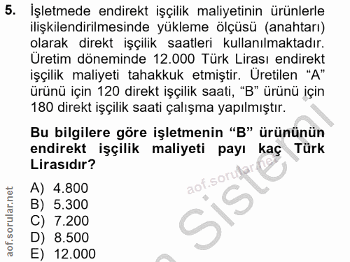 Soru 5