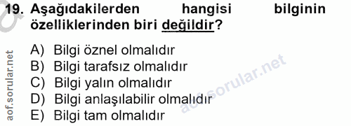Soru 19