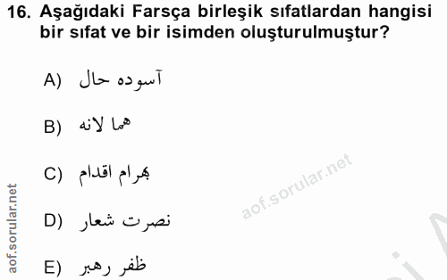 Soru 16