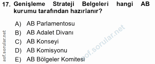 Soru 17
