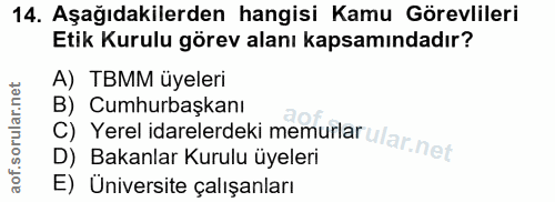 Soru 14