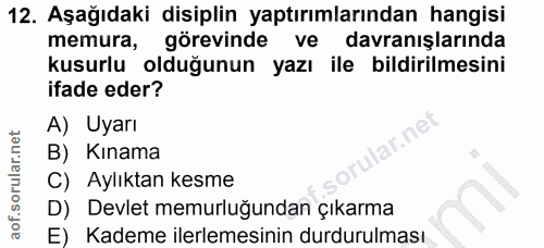Soru 12