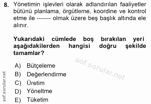 Soru 8