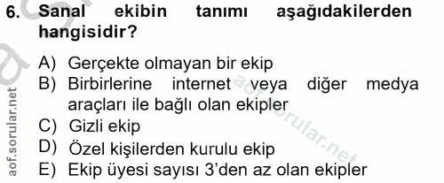 Soru 6