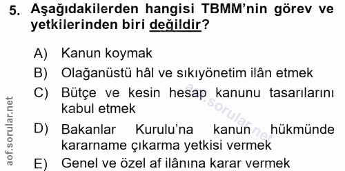Soru 5