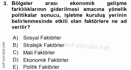 Soru 3